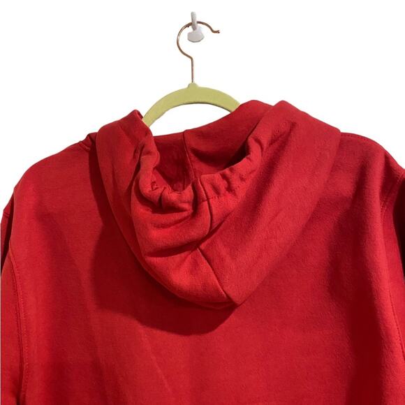 L’auberge Red Hoodie Sz M - Picture 8 of 11